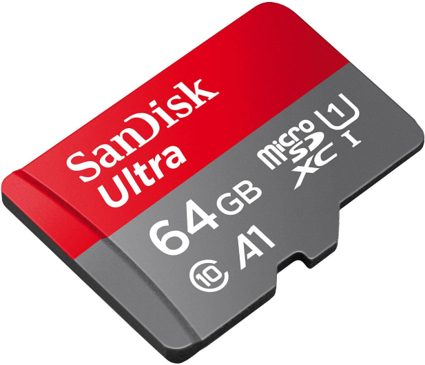 Sandisk 64GB microSDXC Ultra 140MB/s A1 C10 UHS-I U1 - 1077519 - zdjęcie